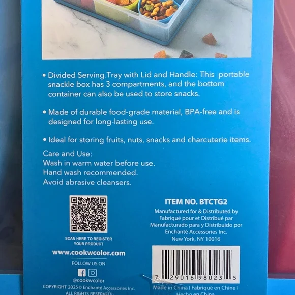 CWC - Colorful ABC Snack Box - Picture 6 of 6